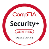 CompTIA Security+ badge